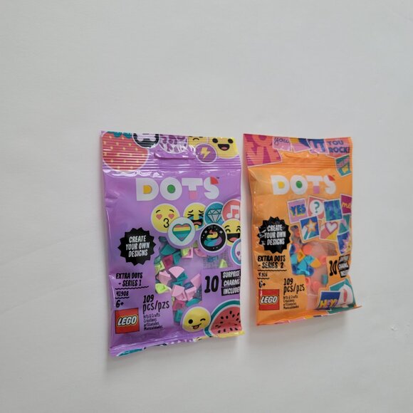 LEGO DOTS Extra DOTS - Series 1 41908 and Series 2 41916 Retired - Picture 3 of 4